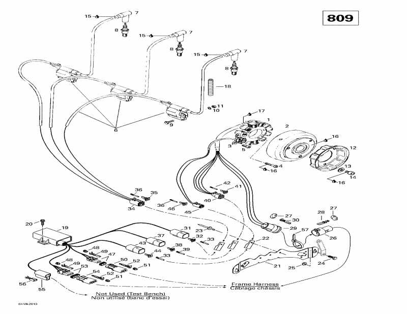  Skidoo - Magneto 12v 290w