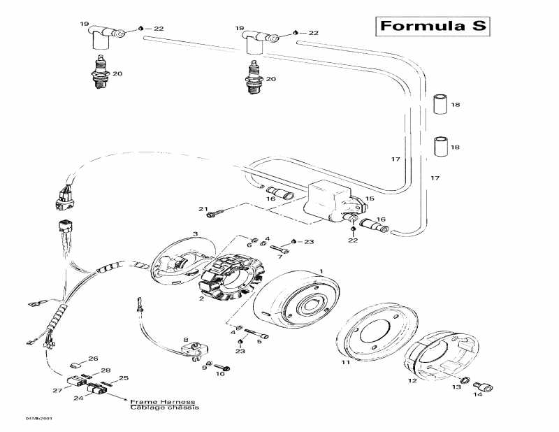  Ski-doo  Formula S, 2000 - Magneto (formula S)