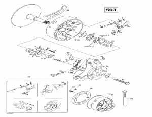 05-   (503) (05- Drive Pulley (503))