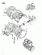 01-       2 (01- Crankcase, Water Pump And Oil Pump 2)