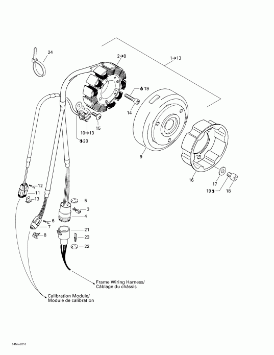  ski-doo Formula Z 600/700, 2000  -  (12v, 290w)