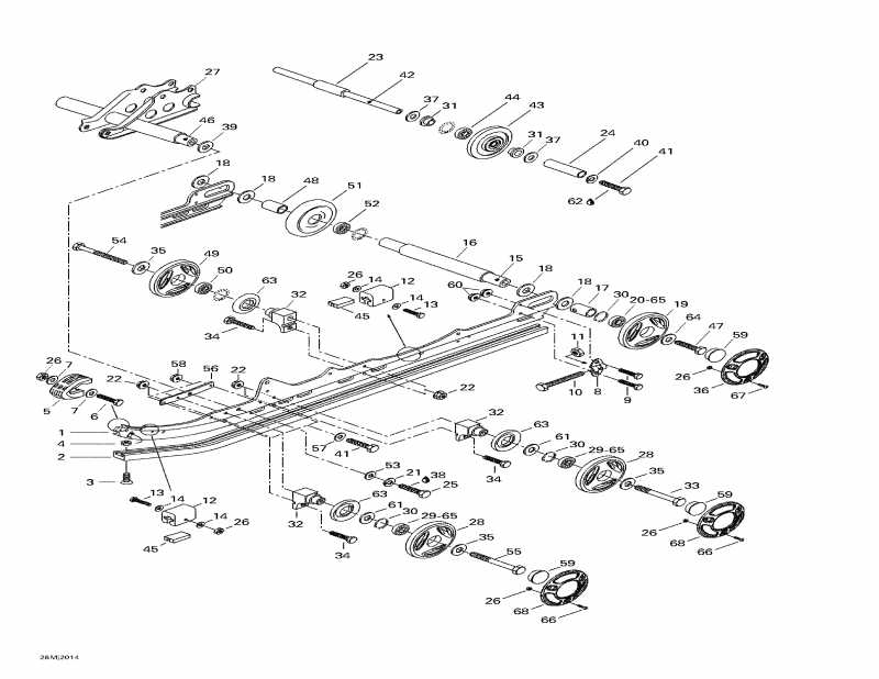 �������� BRP ������ Grand Touring SE, 2000 - Rear Suspension