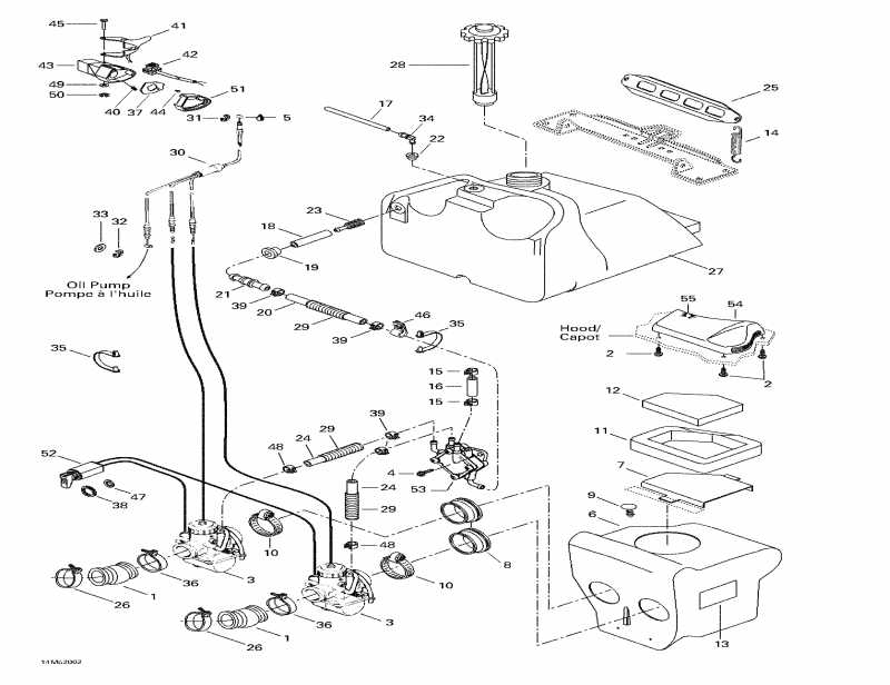  Ski Doo MX Z 440, 2000 - Fuel System