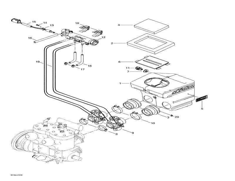 ������ MX Z 600 SB, 2000 - Air Intake System