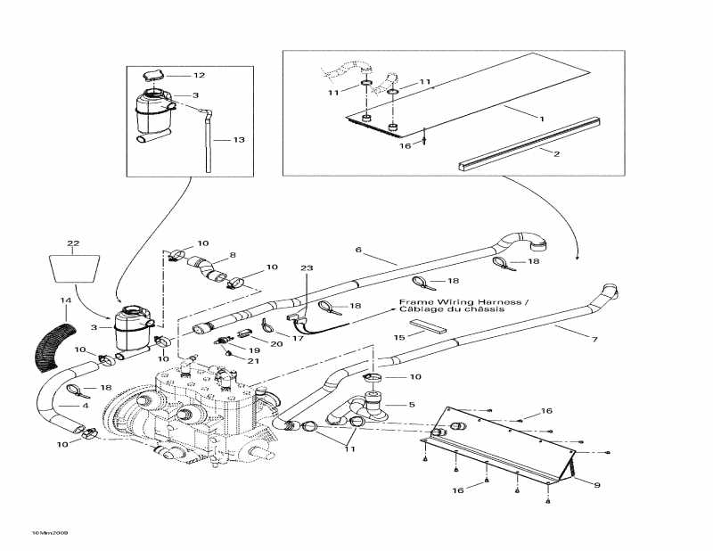 BRP  MX Z 600 SB Black, 2000 - Cooling System