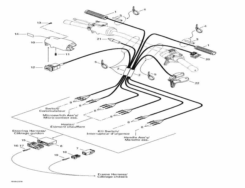  MX Z 700, 2000 - Steering System