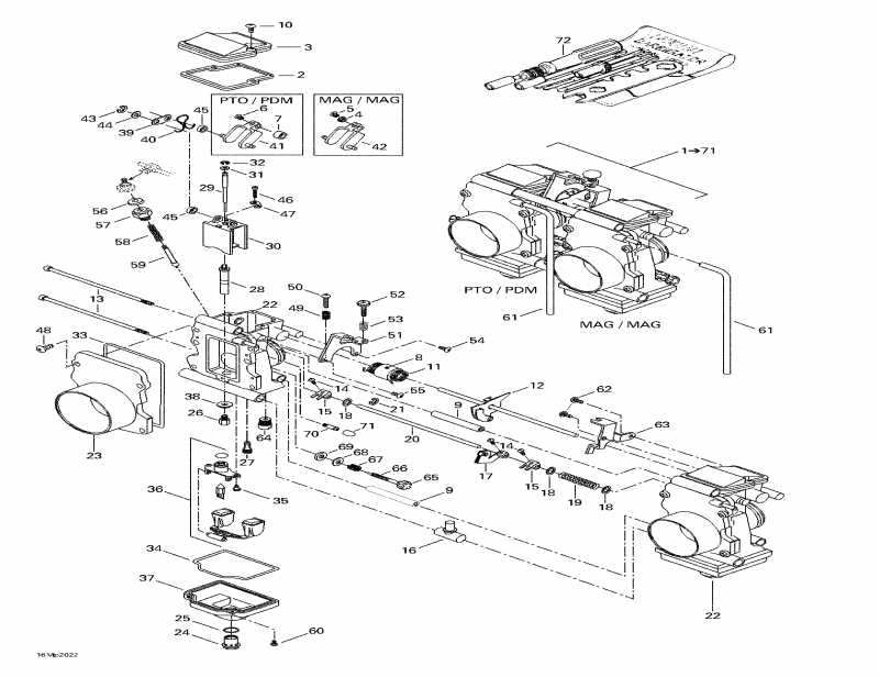 BRP  MX Z 800, 2000 - Carburetors