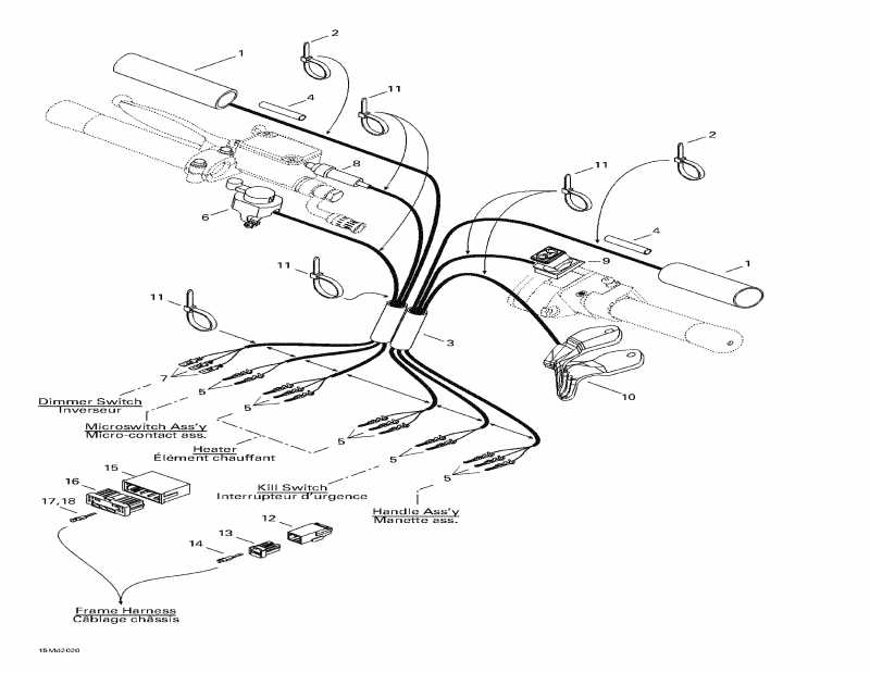 �������� ski-doo ������ MX Z X 440 LC, 2000 - ������� ������� System