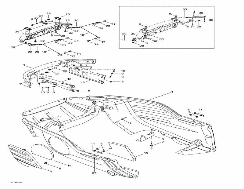  Ski Doo MX Z X 440 LC, 2000 -  