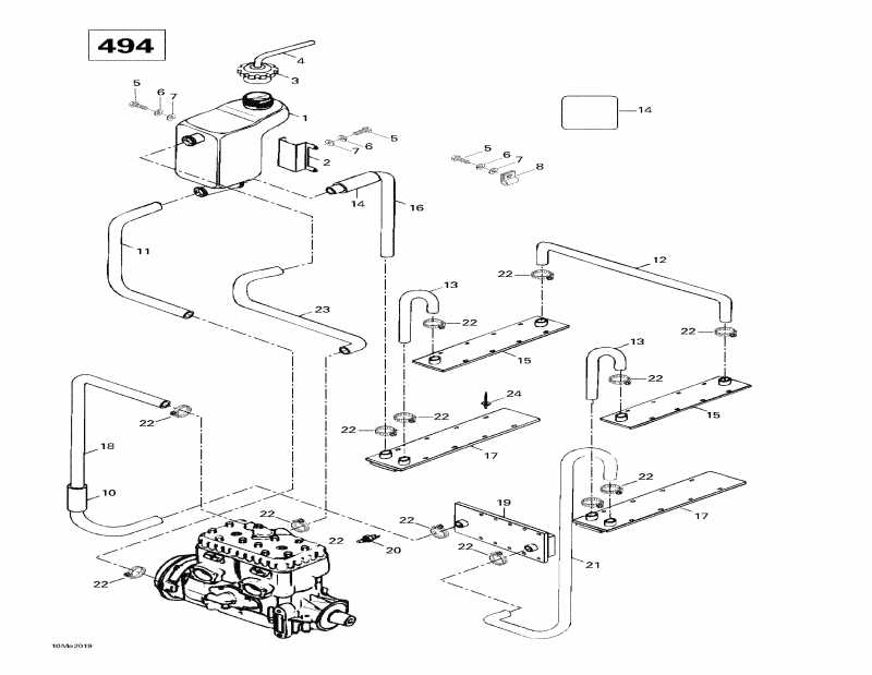 Skandic Super Wide Track, 2000 ������ - Cooling System (494)