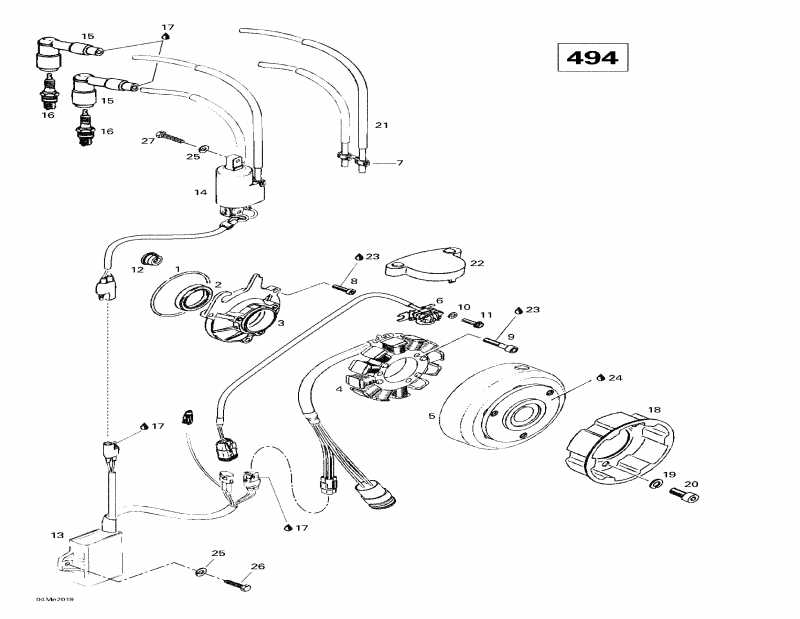 �������� SkiDoo Skandic Super Wide Track, 2000 - ������� 12v 220w (494)