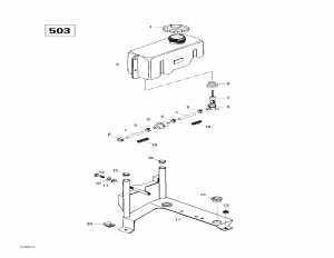 02-    Sport (503) (02- Oil Tank And Support (503))