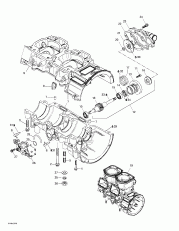 01-       (01- Crankcase, Water Pump And Oil Pump)