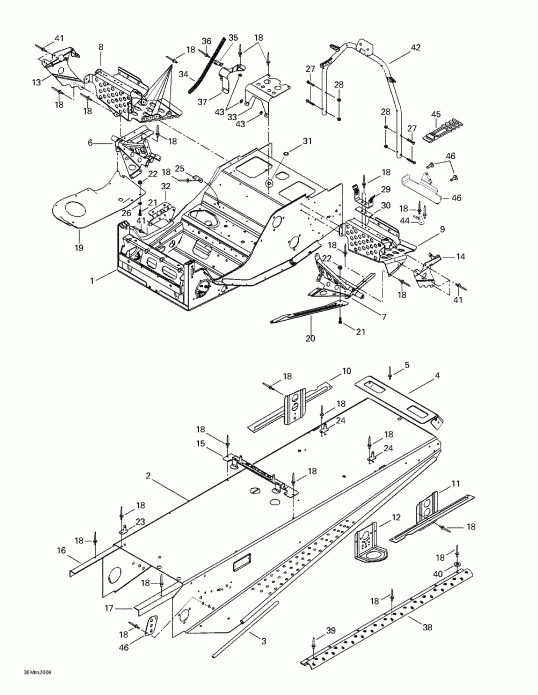 snowmobile   Summit 600/SB, 2000 -   
