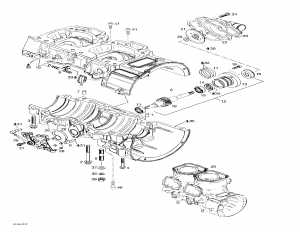 01-       (01- Crankcase, Water Pump And Oil Pump)