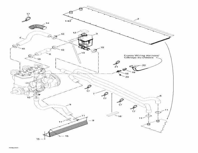 �������� BRP SkiDoo ������ Summit 800 H.M., 2000 - Cooling System