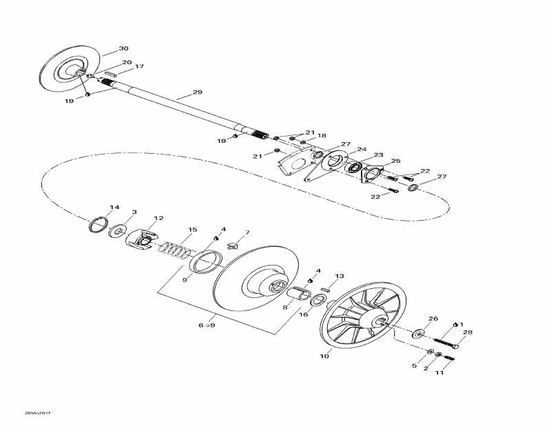  Summit H.M., 2000 - Driven Pulley