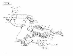 01-  Sport  Muffler (377) (01- Engine Support And Muffler (377))