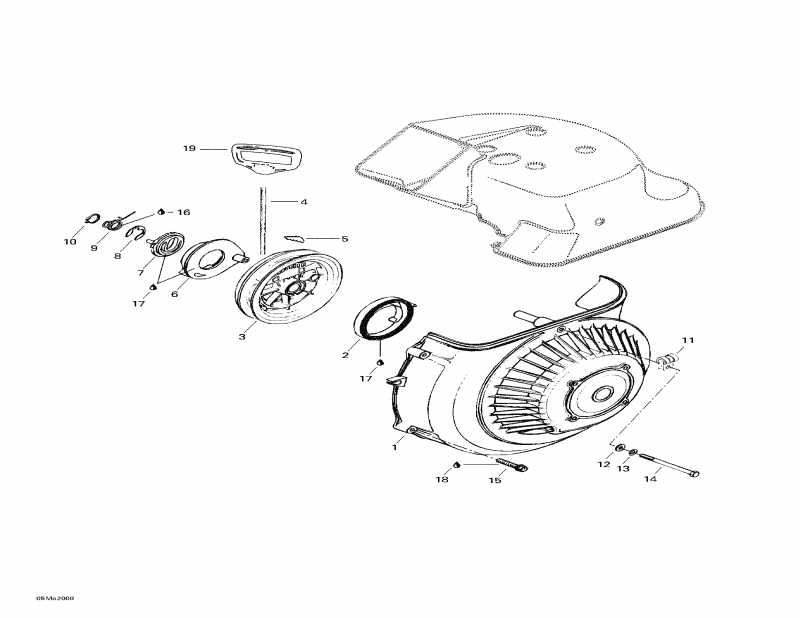 SkiDoo ������ Tundra R, 2000 - Rewind �������