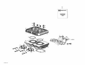 01- ,     (01- Cylinder, Intake Exhaust Manifold)