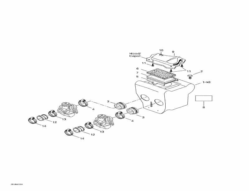 �������� Ski Doo Formula Deluxe 380 F, 2001 - Air ������� ������ System