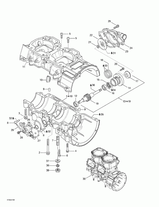  ski-doo Formula Deluxe 500/600/700, 2001  -      