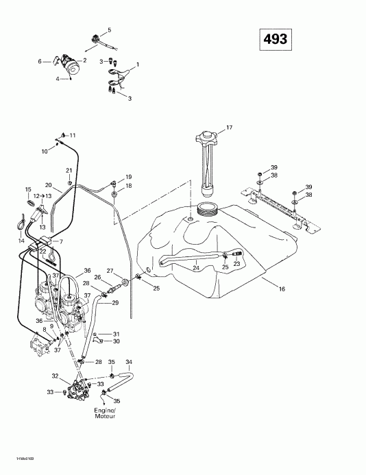 SkiDoo - Fuel System (493)