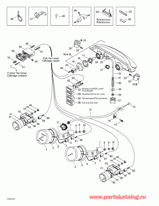 BRP SkiDoo Formula Deluxe 500/600/700, 2001 - Electrical System