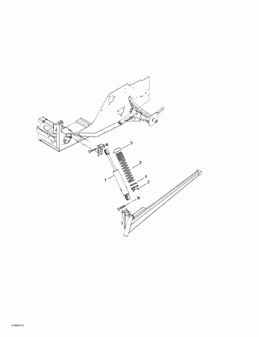  SKIDOO - Front Shocks