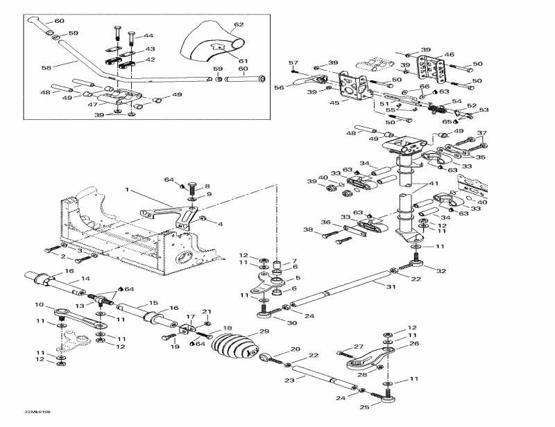 �������� ski-doo - Steering System