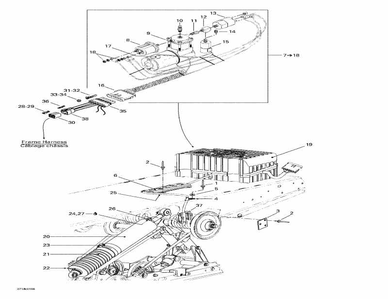  Skidoo - Air Shock And Compressor