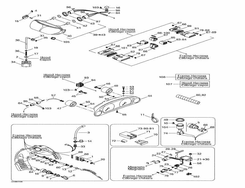  Ski Doo  Grand Touring 800 SE, 2001 - Electrical System