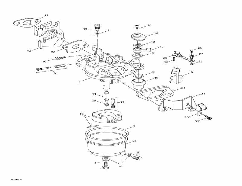 Skidoo  Mini Z, 2001 - Carburetor