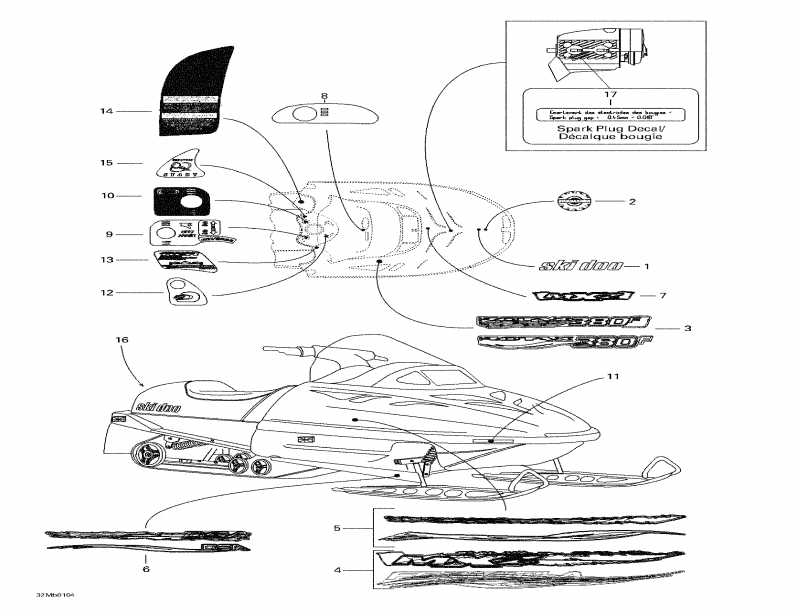  Ski Doo MX Z 380 F, 2001 - 