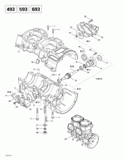 01-       (01- Crankcase, Water Pump And Oil Pump)