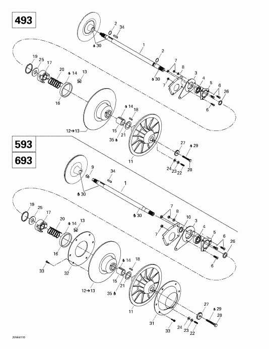 �������� - Driven Pulley