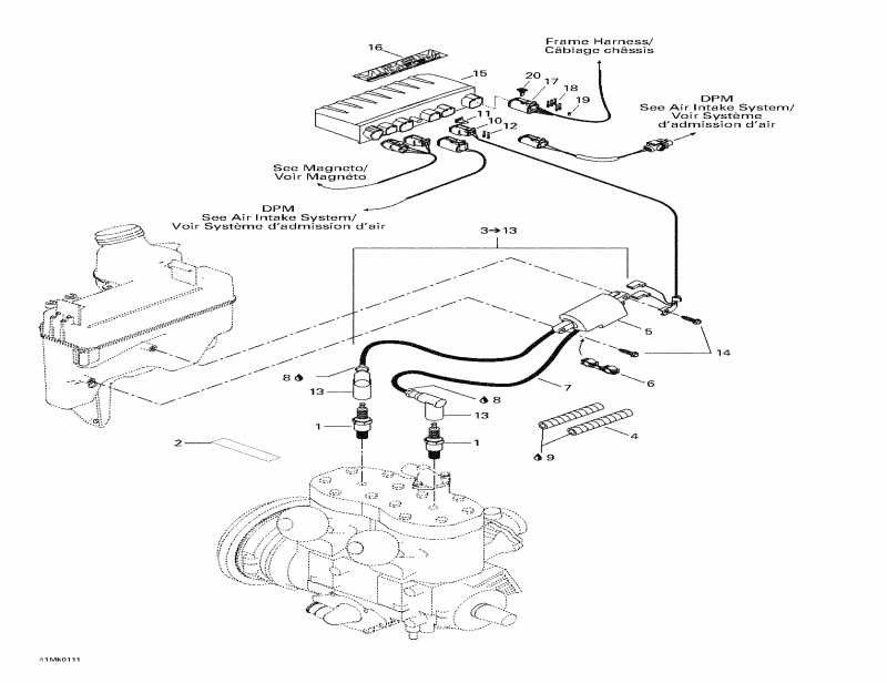 BRP MX Z 800, 2001 - Ignition