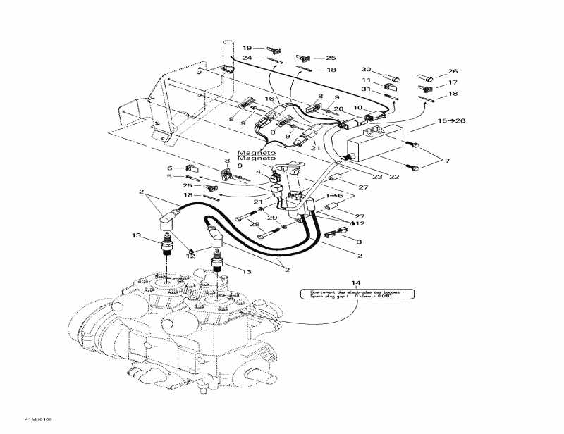 ��������  MX Z X 440 LC, 2001 ������ - Ignition