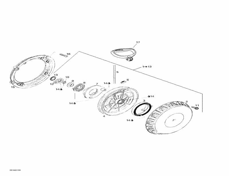  Ski Doo - Rewind Starter