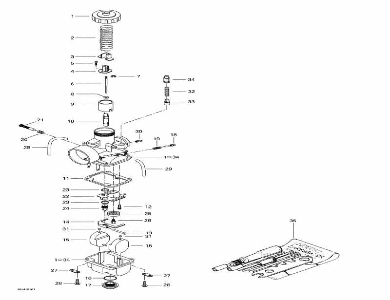 snowmobile BRP Skandic 440F, 2001 ������ - ����������s