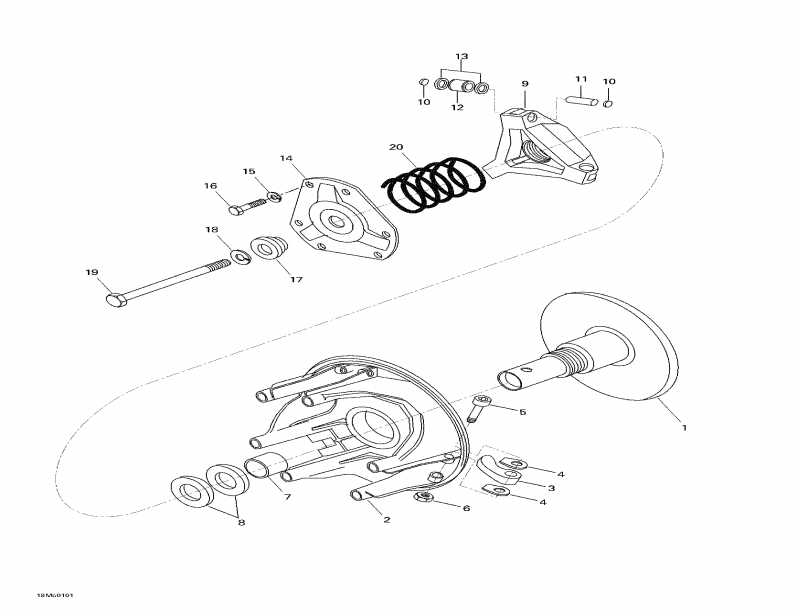 �������� SKIDOO ������ Skandic 440F, 2001 - ���� �������