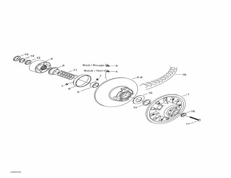 snowmobile Ski Doo Skandic 440F, 2001 -  