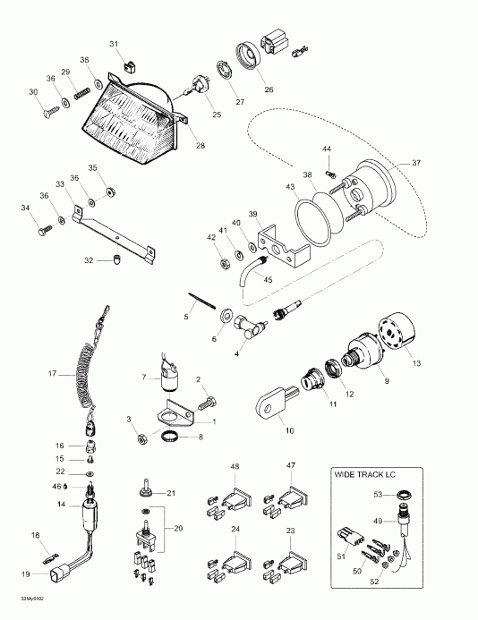    Skandic 500F/600, 2001 -  System