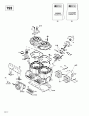 01- ,  ,   (793) (01- Cylinder, Exhaust Manifold, Reed Valve (793))