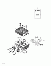 01- ,     (01- Cylinder, Intake Exhaust Manifold)