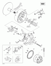 05-   (503) (05- Drive Pulley (503))