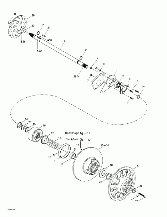 SkiDoo ����������� Legend 380F/500F, 2002 - ������� ����