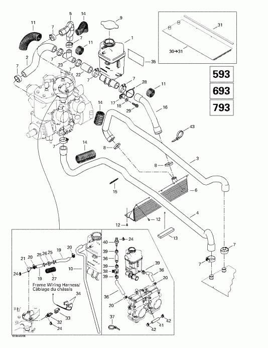  BRP SkiDoo -  System (593)