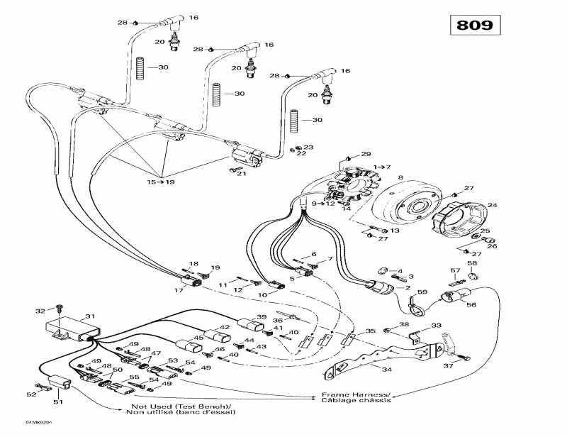  ski-doo Mach Z, 2002  - Magneto (12v, 290w)