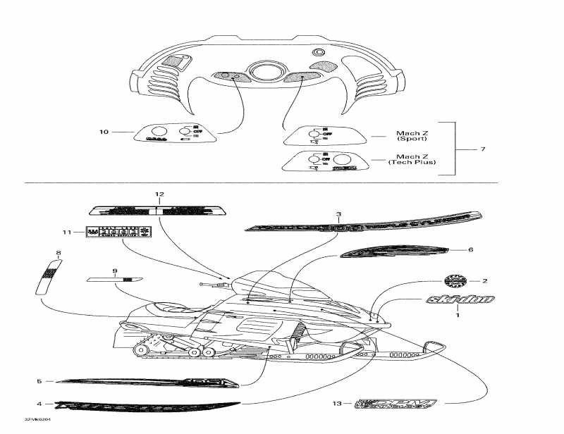 Skidoo Mach Z, 2002 - 